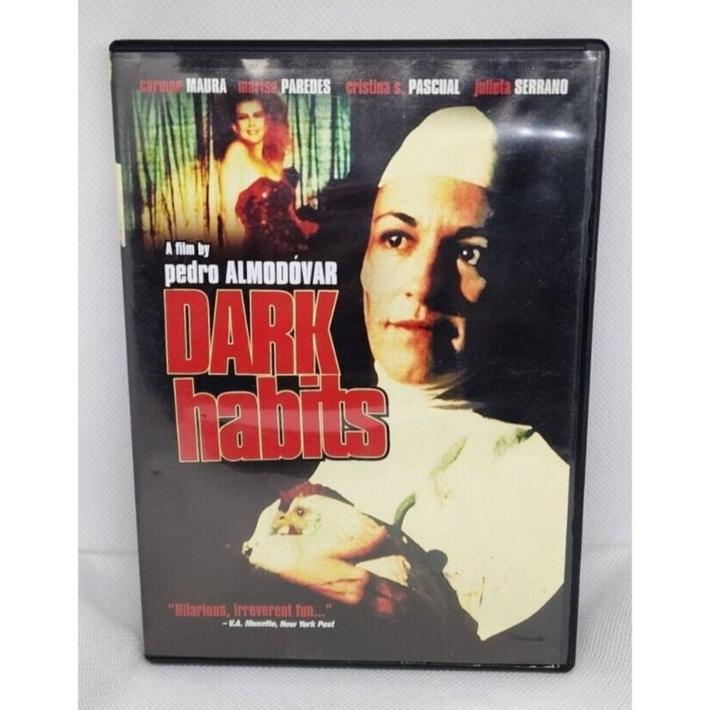 Dark Habits New Transfer 2003 Film By Pedro Almodovar Movie No Scratches Clean